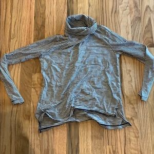 Madewell striped turtleneck